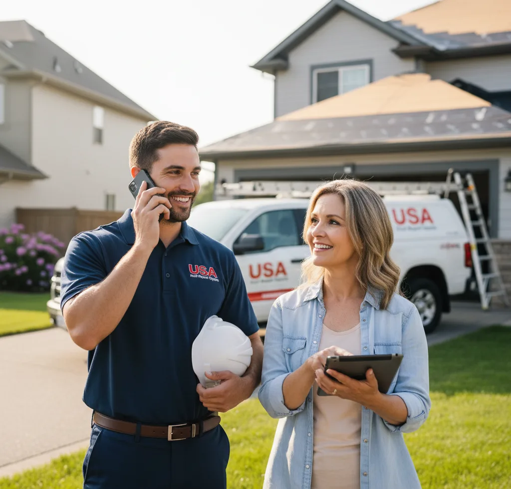 USA Roof Repair Experts customer support in Tallulah